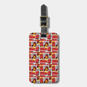 Cars 3   Lightning McQueen Go 95 Pattern Luggage Tag