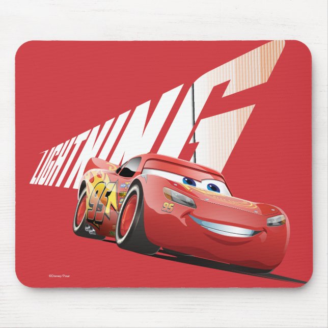 Cars 3 | Lightning McQueen - Lightning Mouse Pad (Front)