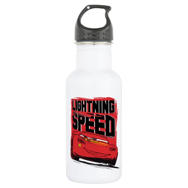 Cars 3 | Lightning McQueen - Lightning Speed 532 Ml Water Bottle (Front)