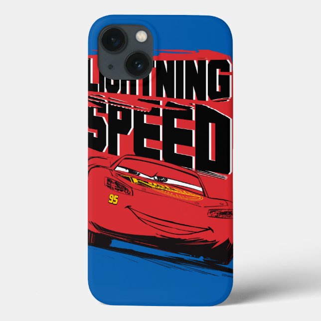 Cars 3 | Lightning McQueen - Lightning Speed Case-Mate iPhone Case (Back)