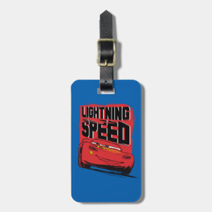 Cars 3 Lightning McQueen - Lightning Speed Luggage Tag