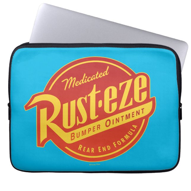 Cars 3 | Rust-eze Logo Laptop Sleeve (Front)