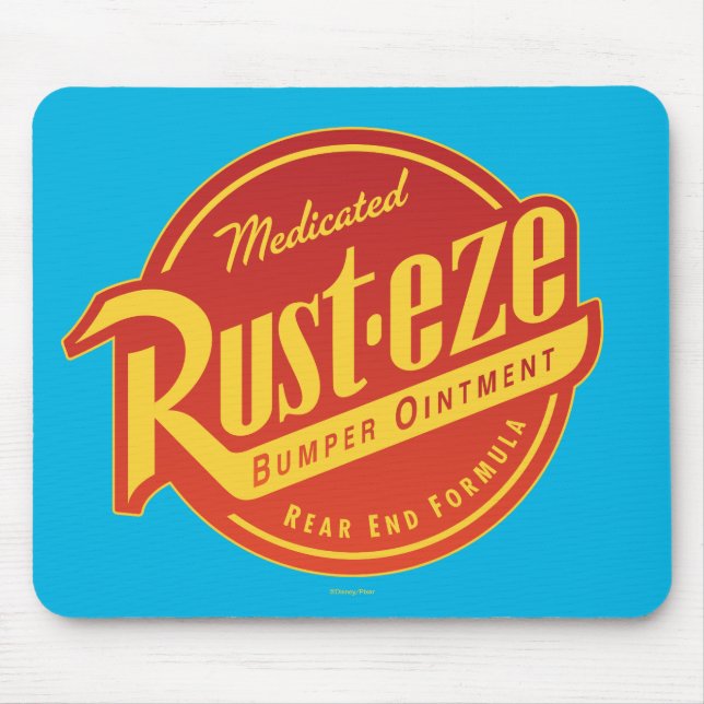Cars 3 | Rust-eze Logo Mouse Pad (Front)