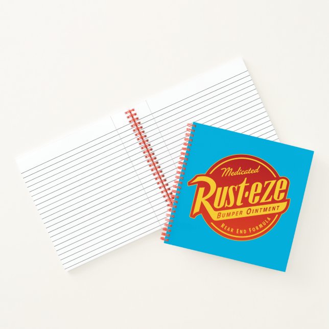 Cars 3 | Rust-eze Logo Notebook (Inside)