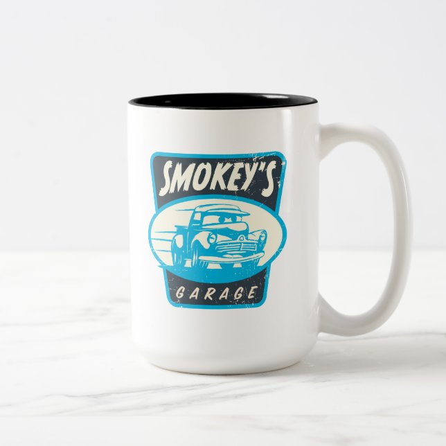 Cars 3 | Smokey's Garage Two-Tone Coffee Mug (Right)