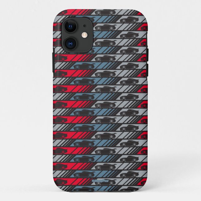 Cars 3 | Speeding Ahead Pattern Case-Mate iPhone Case (Back)