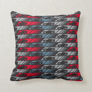 Cars 3   Speeding Ahead Pattern Throw Pillow