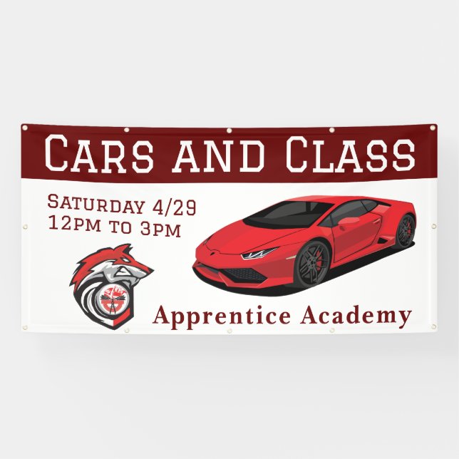Cars and Class Banner (Horizontal)