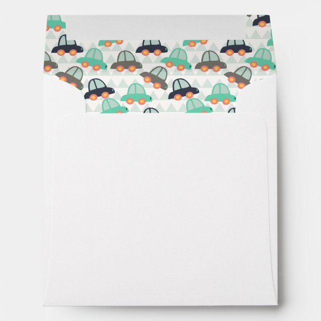 Cars and More Cars Envelopes (Back (Bottom))