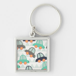 Cars and More Cars Keychain