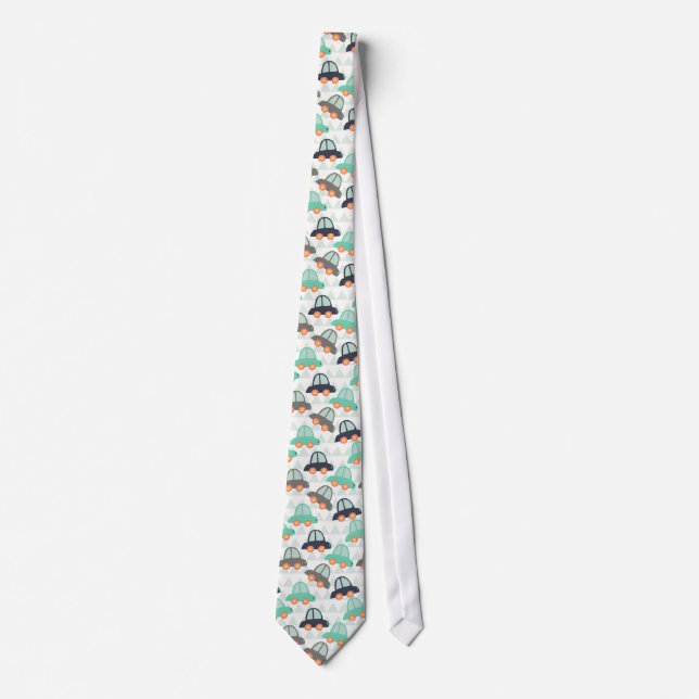 Cars and More Cars Tie (Front)