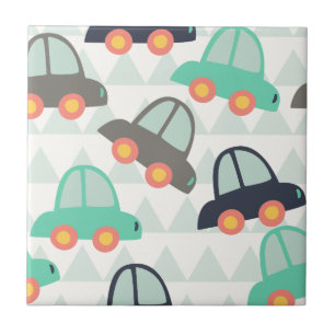 Cars and More Cars Tile