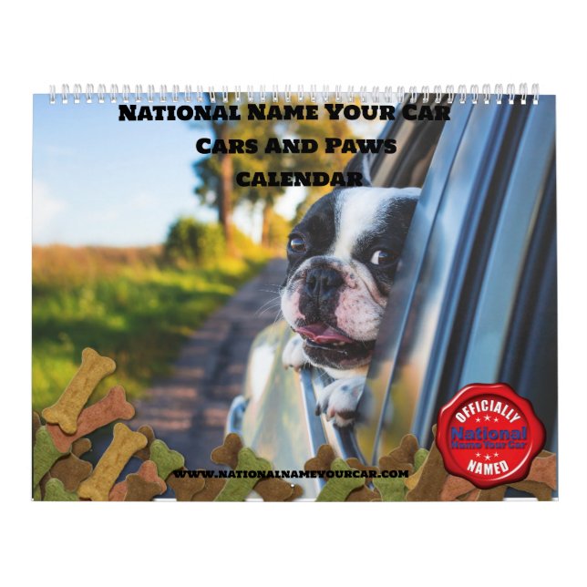 Cars And Paws  Calendar (Cover)