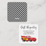 Cars |  Baby Shower Gift Registry Enclosure Card<br><div class="desc">Let everyone know where you are registered at with these Lightning McQueen gift registry cards.</div>