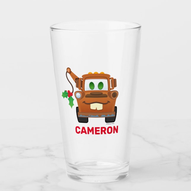 Cars Christmas | Mater Tow Truck Glass (Front)