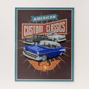 Cars Classiques Personnalisés Puzzle