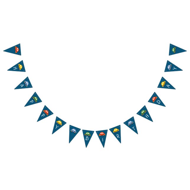 Cars custom birthday banner (All)