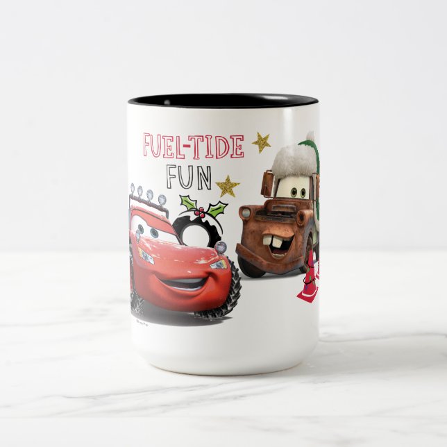 Cars | Fuel-Tide Fun Two-Tone Coffee Mug (Center)