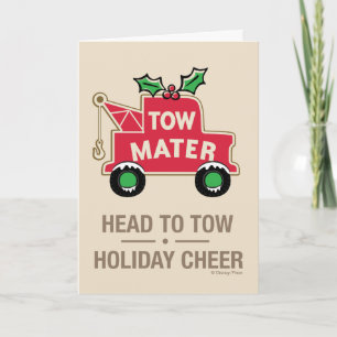 Cars   Head To Tow Holiday Cheer Card