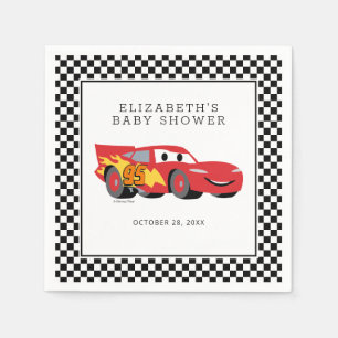 Cars Lightning McQueen  Baby Shower Napkin
