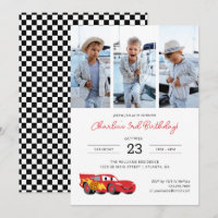 Cars Lightning McQueen Birthday | Photo Collage