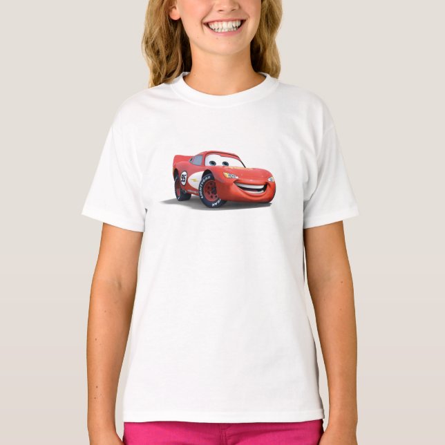 Cars Lightning McQueen Disney T-Shirt (Front)