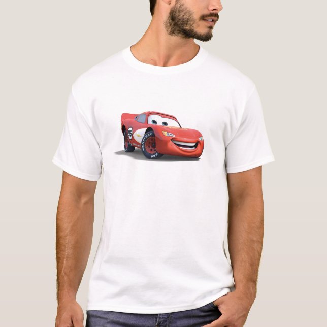 Cars Lightning McQueen Disney T-Shirt (Front)