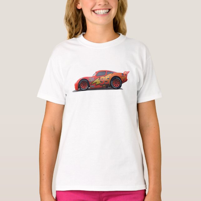 Cars' Lightning McQueen Profile Disney T-Shirt (Front)