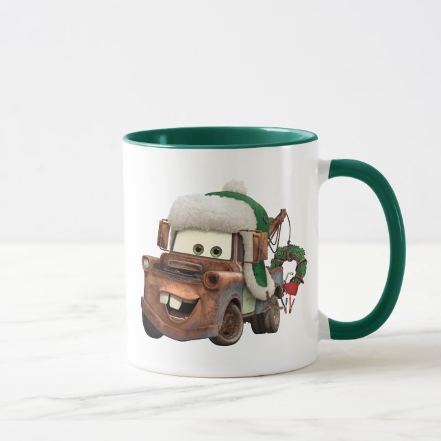 Cars | Mater In Winter Gear Mug (Right)