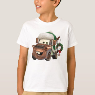 Cars   Mater In Winter Gear T-Shirt