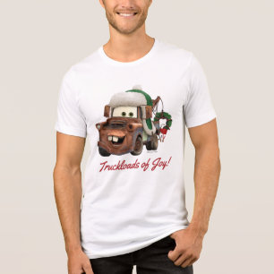 Cars   Mater In Winter Gear Tri-Blend Shirt