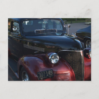 Cars of yesterday postcard