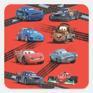 Cars Square Sticker
