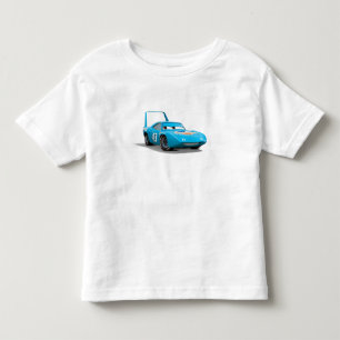 Cars Strip "The King" Weathers Dinoco race car Toddler T-shirt