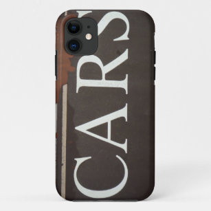 CARS Tow Truck Vintage Car Sign iPhone 11 Case