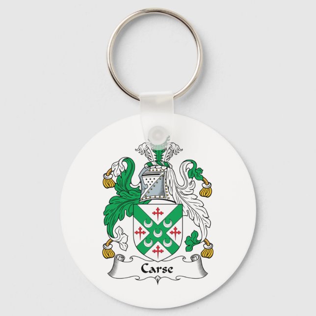 Carse Family Crest Keychain (Front)