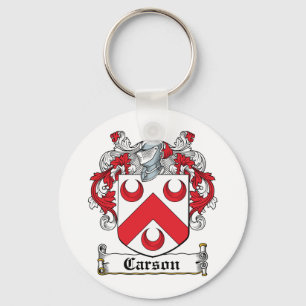 Carson Family Crest Keychain