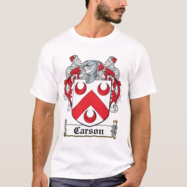Carson Family Crest T-Shirt (Front)