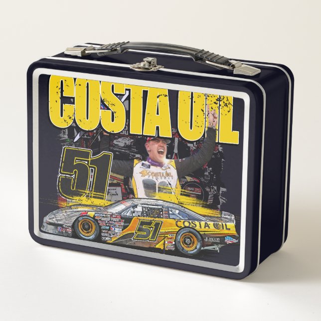 Carson Ware Costa Oil 51 Lunch Box (Front)