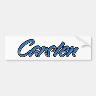 Carsten Blue Autocollants