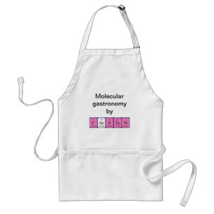 Carsten periodic table name apron