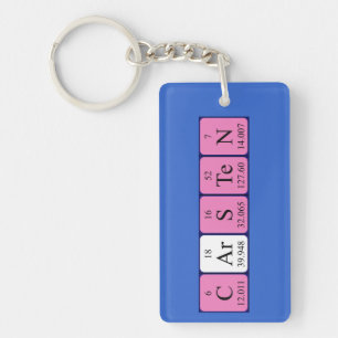 Carsten periodic table name keyring