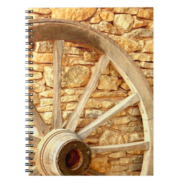 Cart Wheel Photo Notebook (Front)