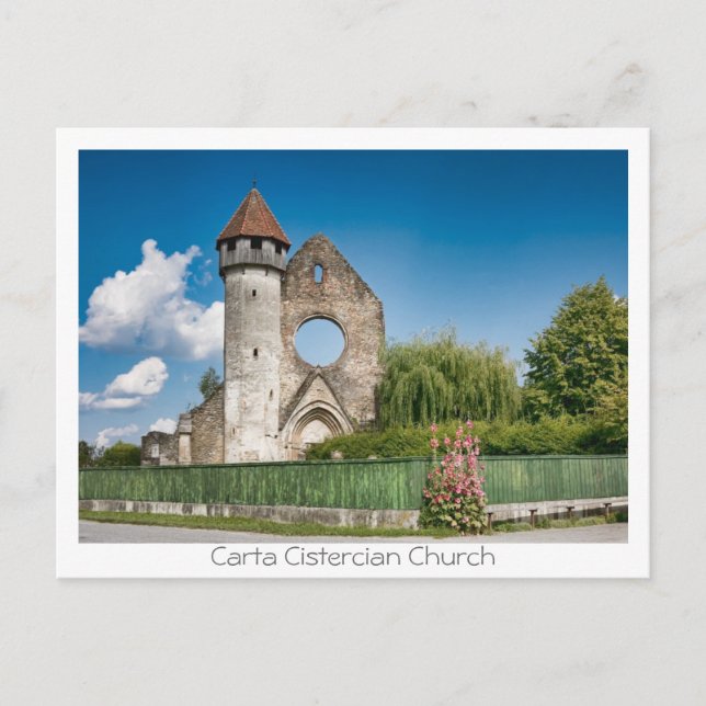 Carta Cistercian Church Postcard (Front)