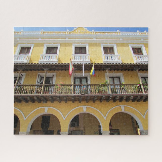 cartagena architecture jigsaw puzzle (Horizontal)