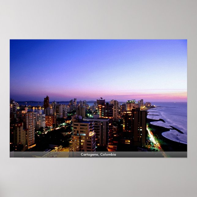 Cartagena, Colombia Poster (Front)