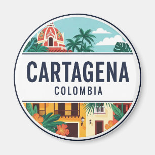 Cartagena Colombia Travel Magnet