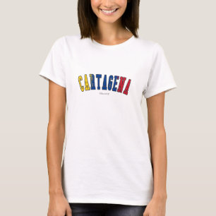 Cartagena in Colombia national flag colours T-Shirt