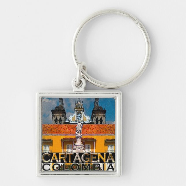 Cartagena Keychain (Front)