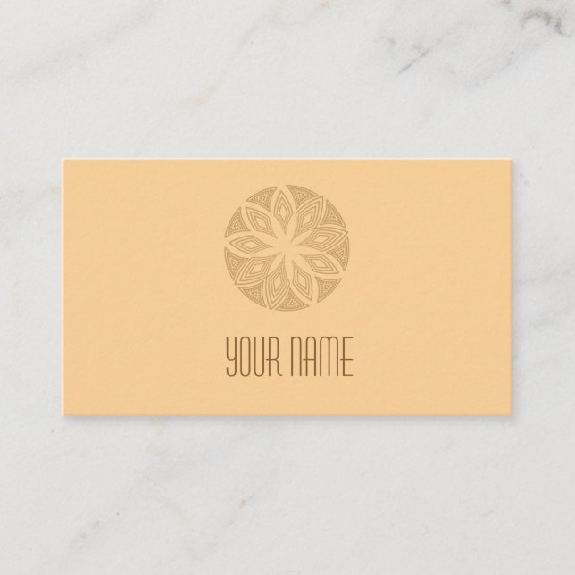 Cartão de visita Padrão 8,9 x 5,1 cm Business Card (Front)
